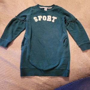 Janie and Jack Teal Sport Sweatshirt